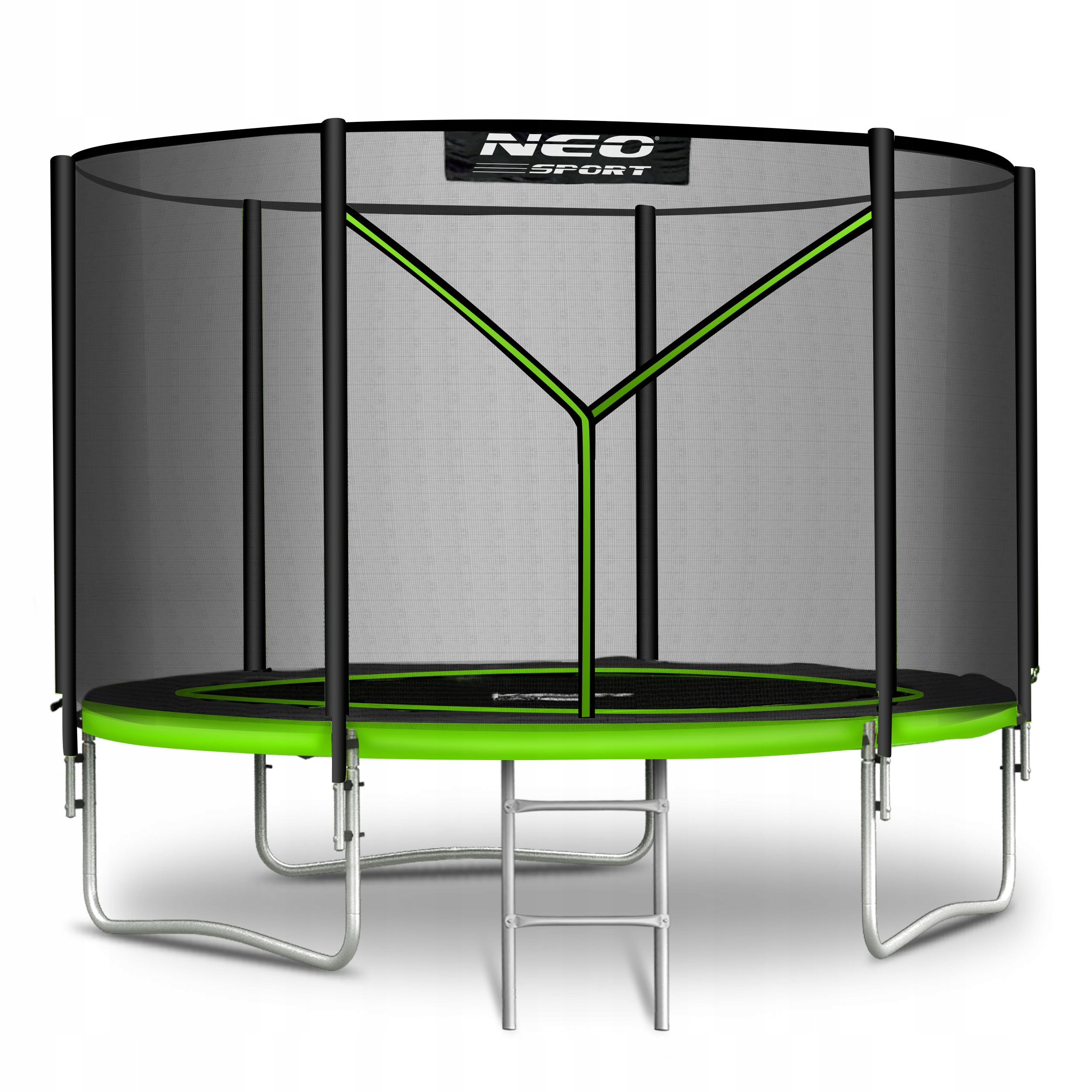 TRAMPOLINA OGRODOWA dla dzieci 252cm 8ft NEOSPORT model 2025